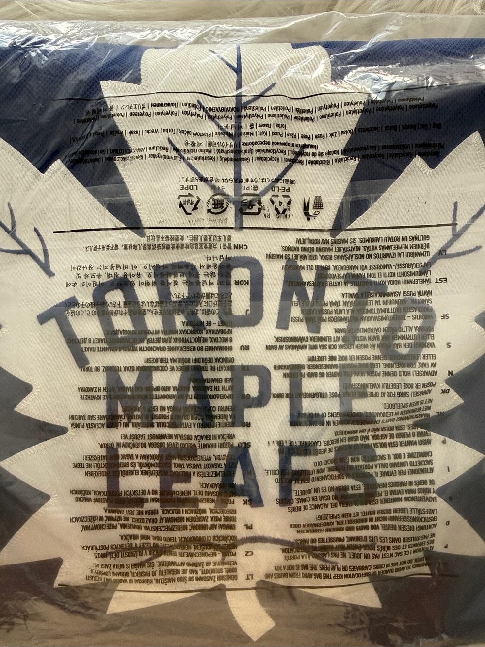adidas Toronto Maple Leafs NHL Captain Hockey Jersey Size 56